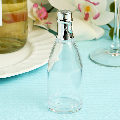 Clear Plastic Champagne Bottle Box