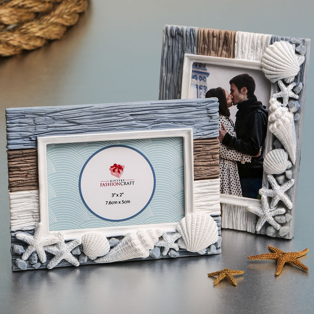 Beach themed photo frame