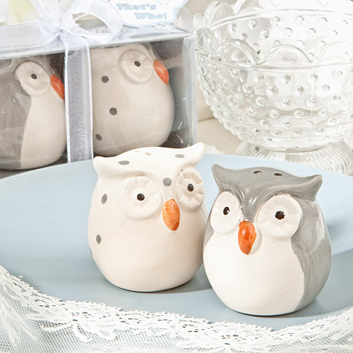 Cute owl salt and pepper shakers
