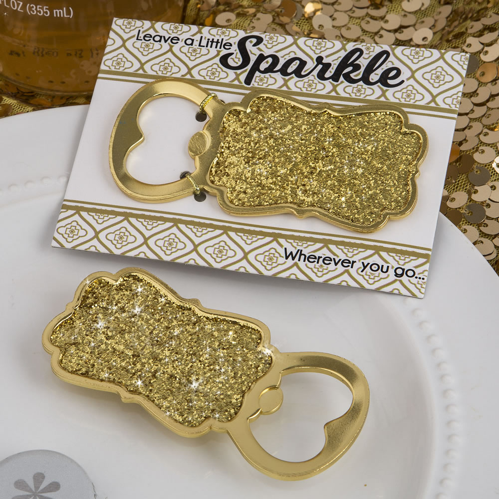 Golden elegance collection gold bottle opener