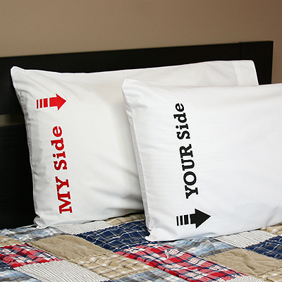 My Side/Your Side Pillow Case Set