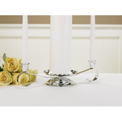 Scalloped Candle Stand