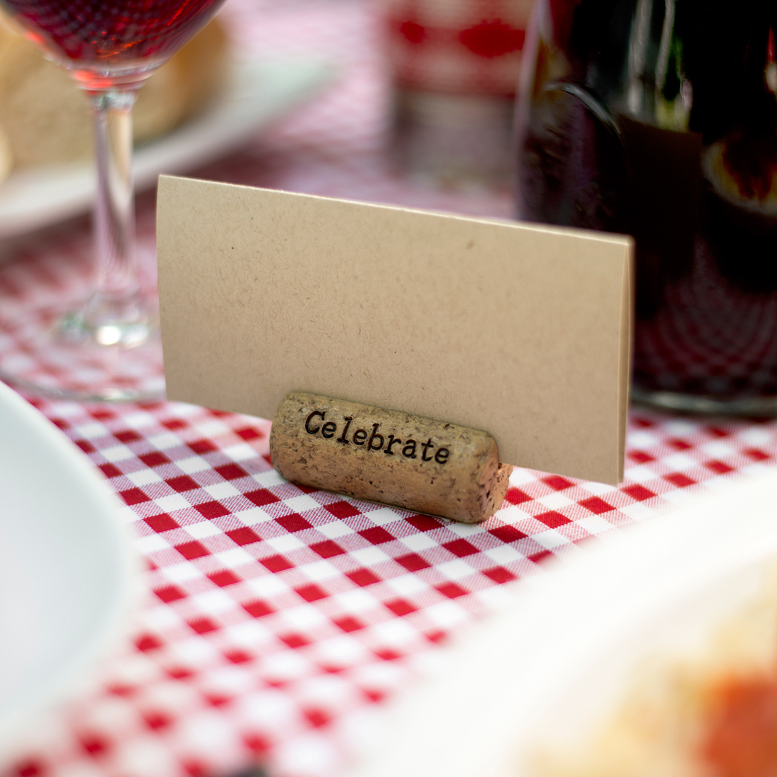 Cork Card Holder