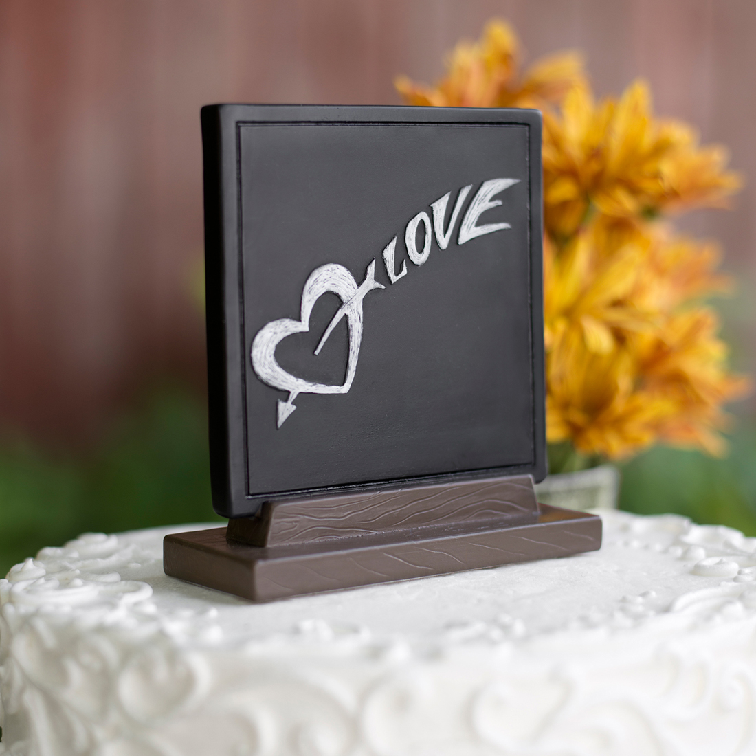 Love Chalk Cake Top