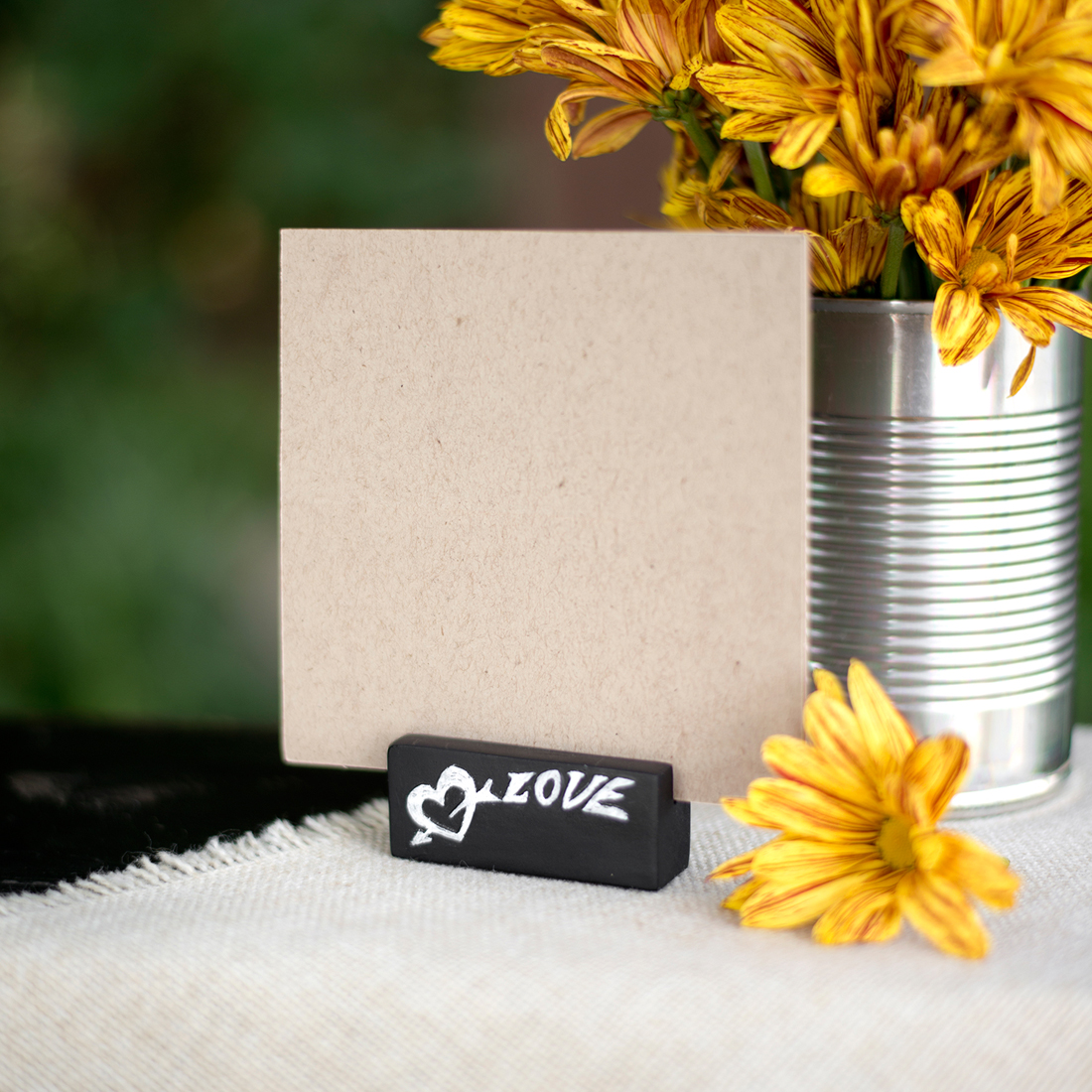 Love Chalk Card Holder