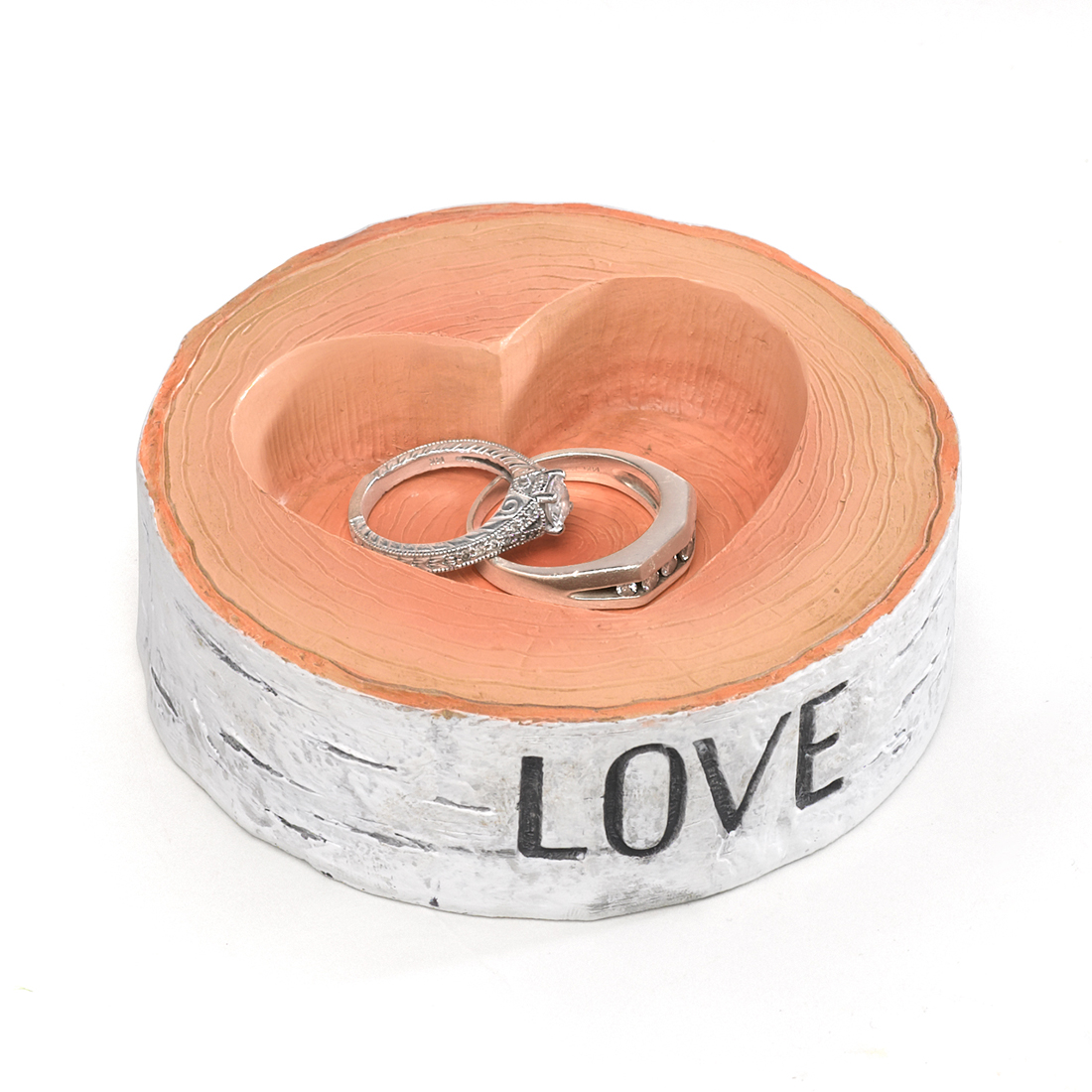 Rustic Love Ring Bowl