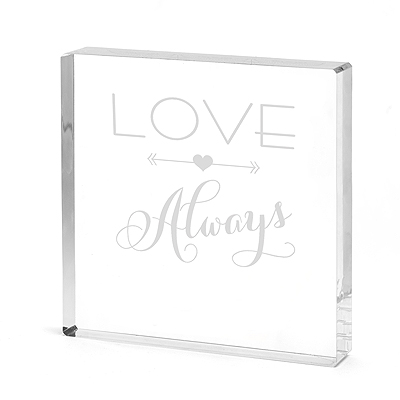 Love Always Cake Top
