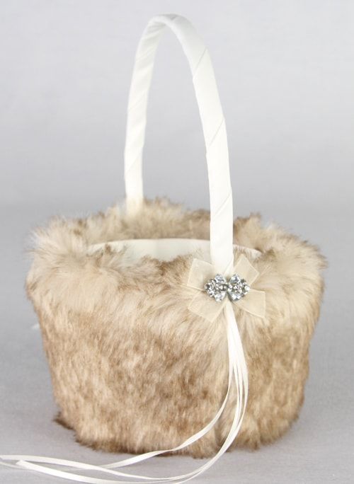 Aurora Flower Girl Basket -Fox