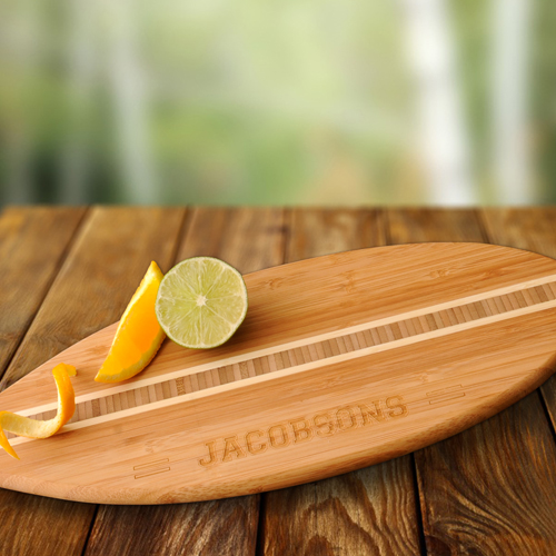 Personalized Surfboard Cutting Board