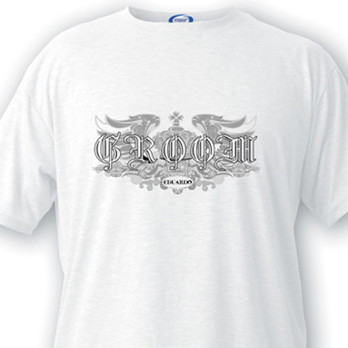 Personalized T-Shirts for the Groom!