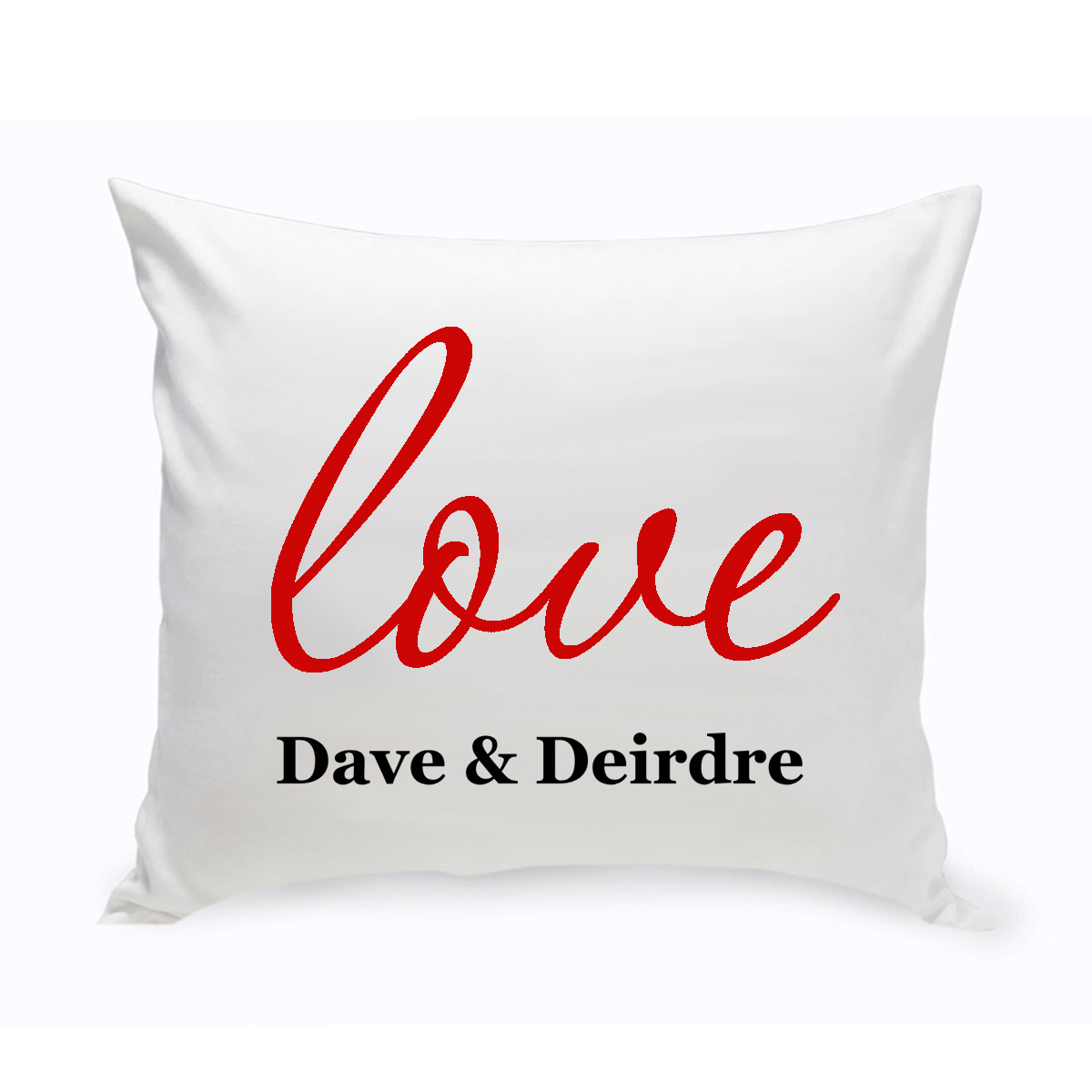 Couples Unity Throw Pillow -Love