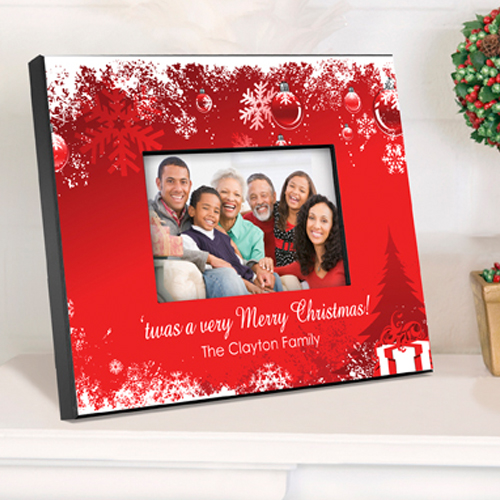 Personalized Holiday Surprises Picture Frame