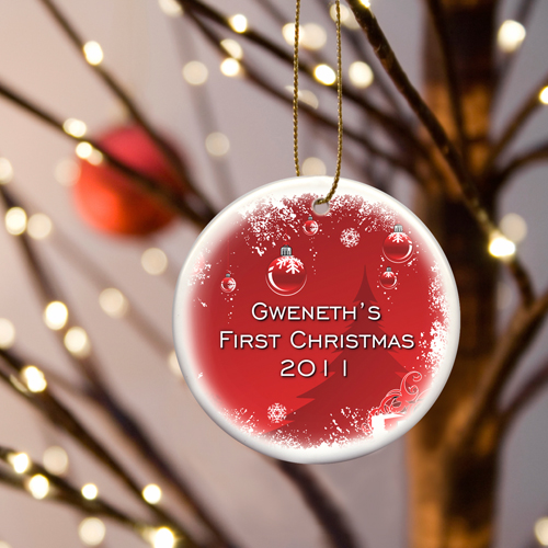 Personalized Holiday Surprises Ornament