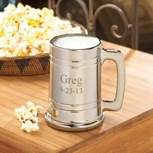 Personalized Gunmetal Mug