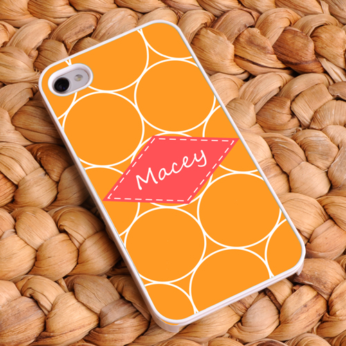 Personalized Orange Melon iPhone Case