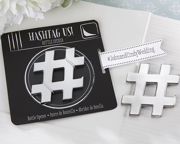 "Hashtag Us!" Bottle Opener