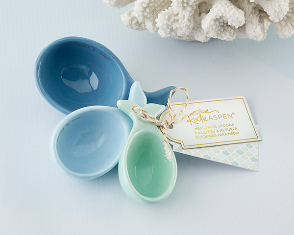 Ceramic Whale Shaped Measuring Spoons
