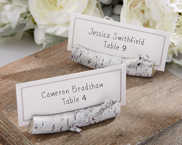 Birch Place Card Holder (Set of 6)
