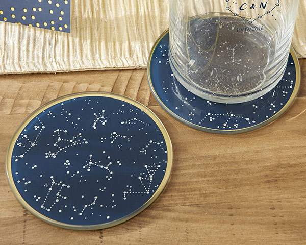 Under the Stars Glass Coasters