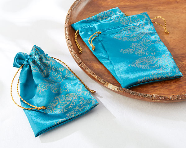Sapphire Jewel Favor Bags (Set of 12)