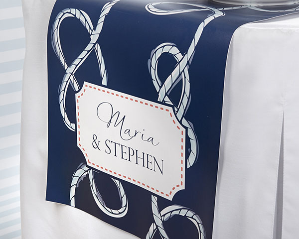 Personalized Table Runner - Nautical Wedding Collection
