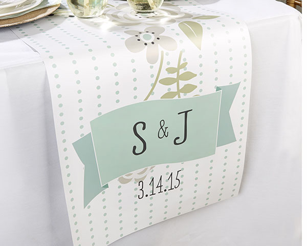 Personalized Table Runner - Rustic Wedding Collection