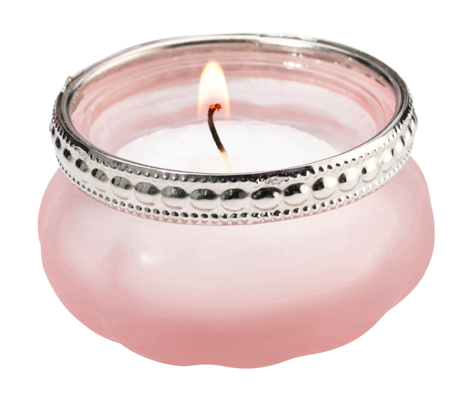 Set of 4 Pink Tealight Cups
