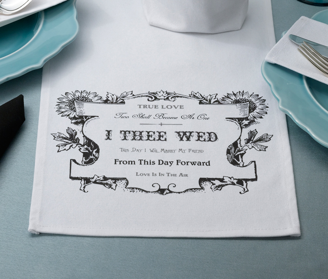 True Love Table Runner