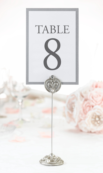 Jeweled Table Markers  (Set of 4)
