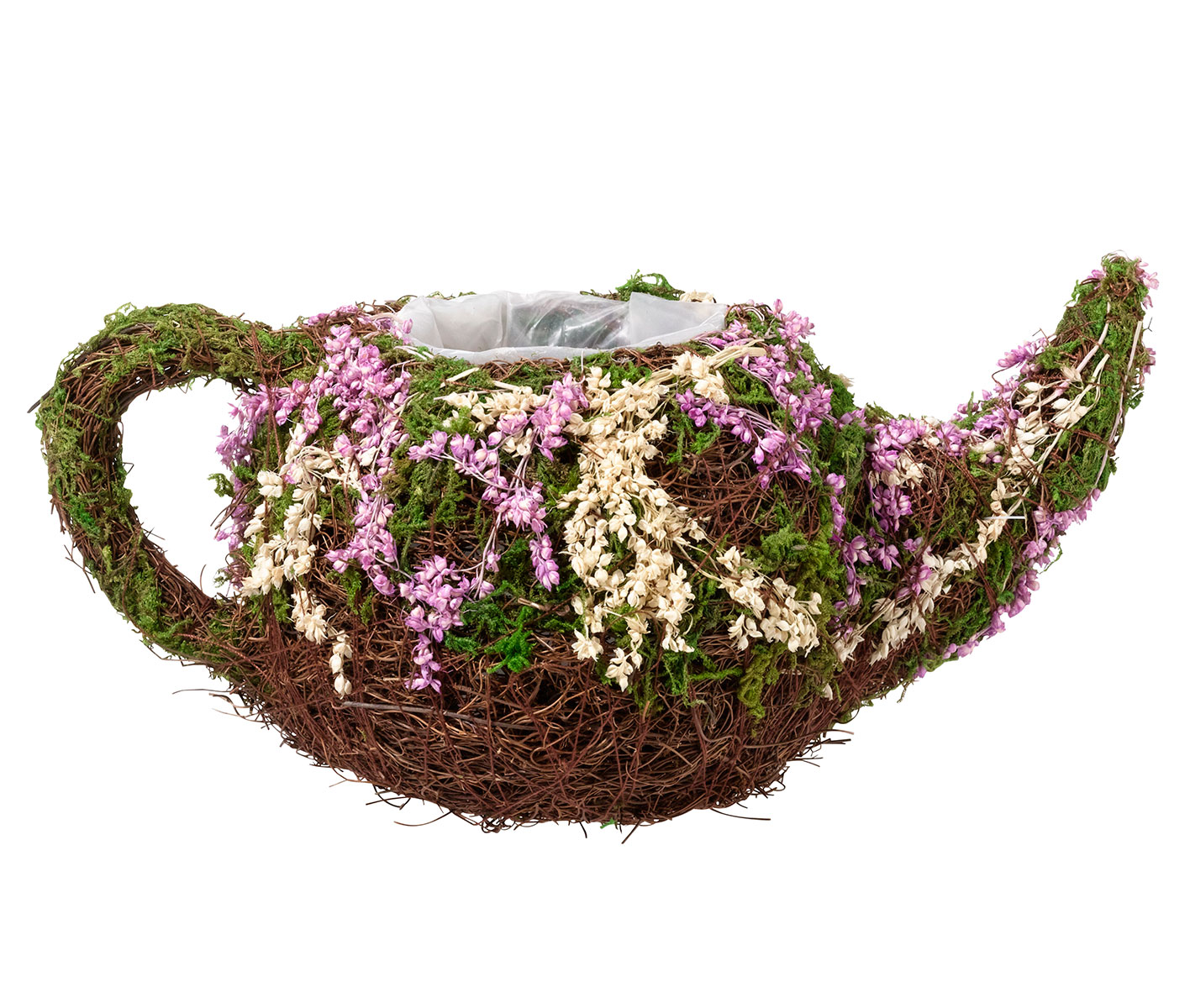 Rattan & Moss Teapot Basket