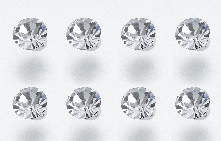 Rhinestone Bouquet Picks (Set of 8)
