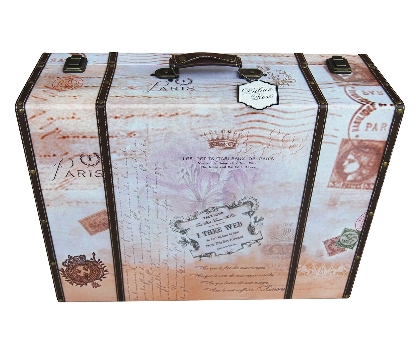 Vintage Suitcase Wedding Card Box