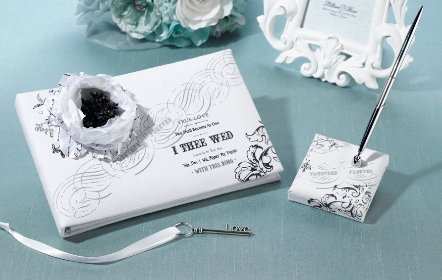 True Love Guest Book & Pen Set