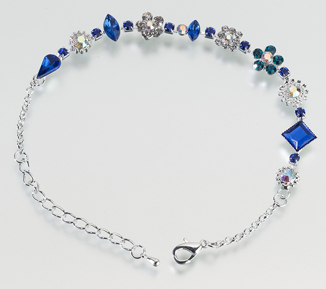 Something Blue Wedding Anklet