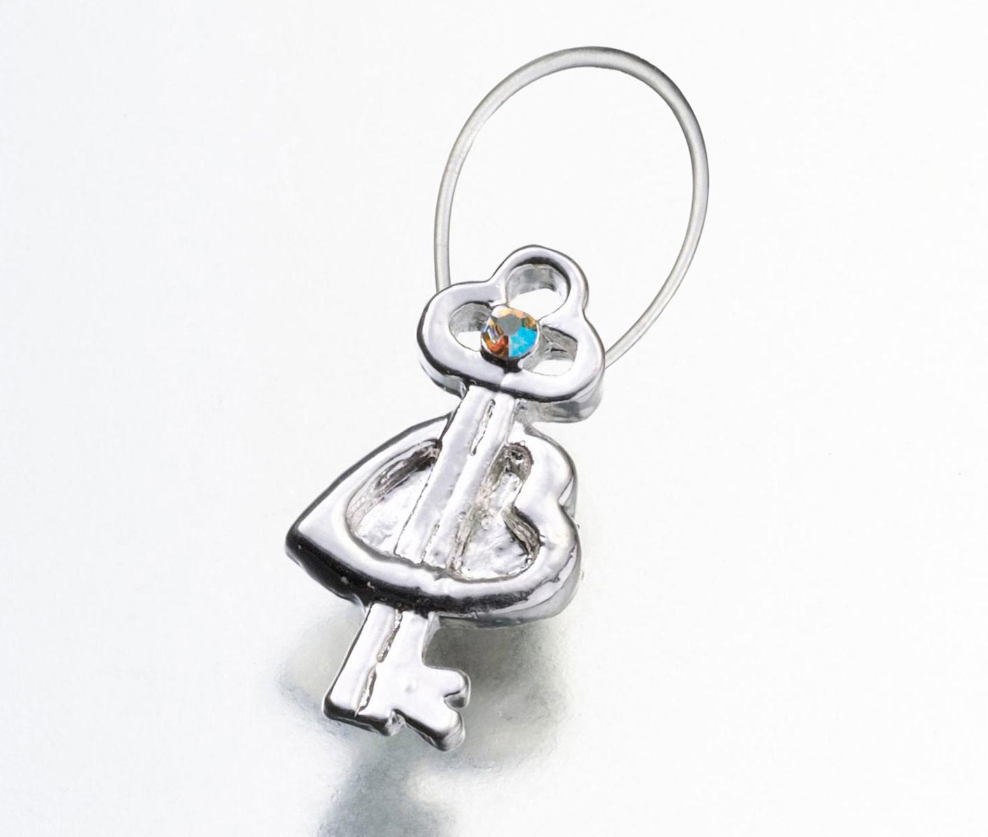 Heart with Key Toe Ring
