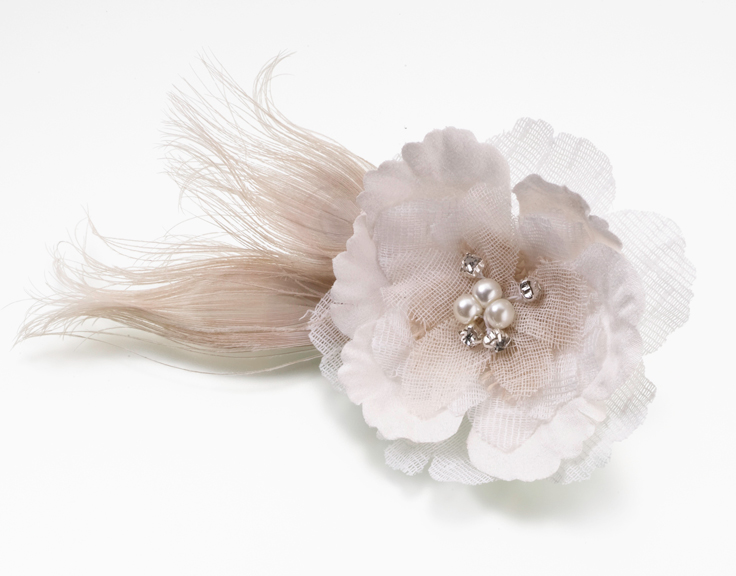 Burlap Hair Clip/Decoration