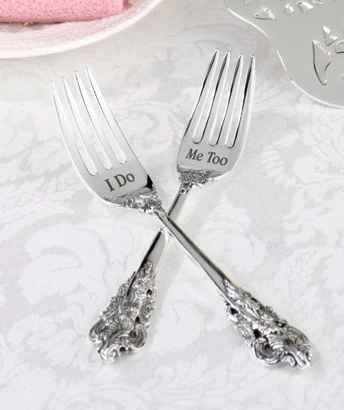 I Do & Me Too Silver Florks