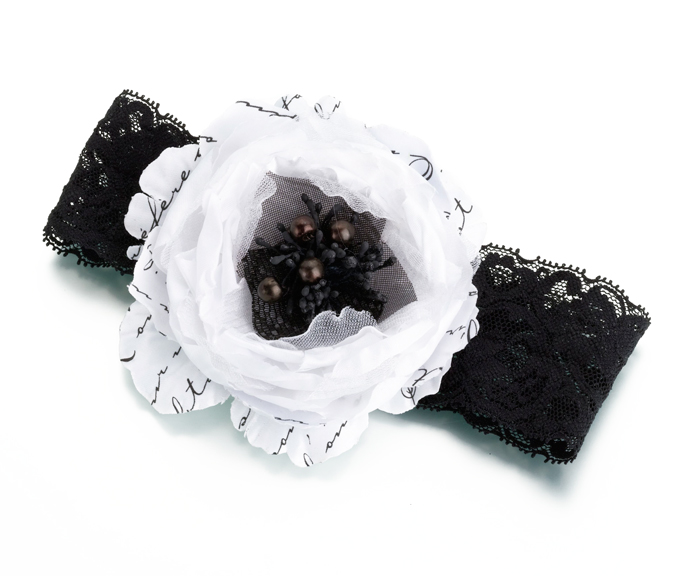 Black & White Garter