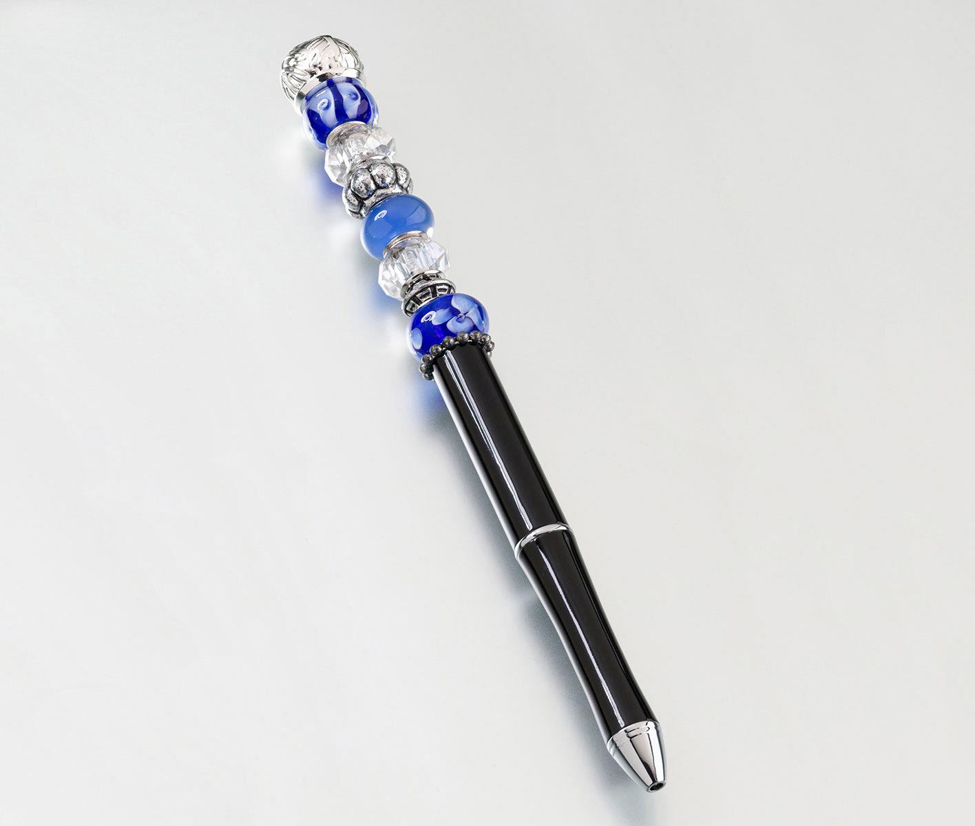 Beaded Pen - Blue