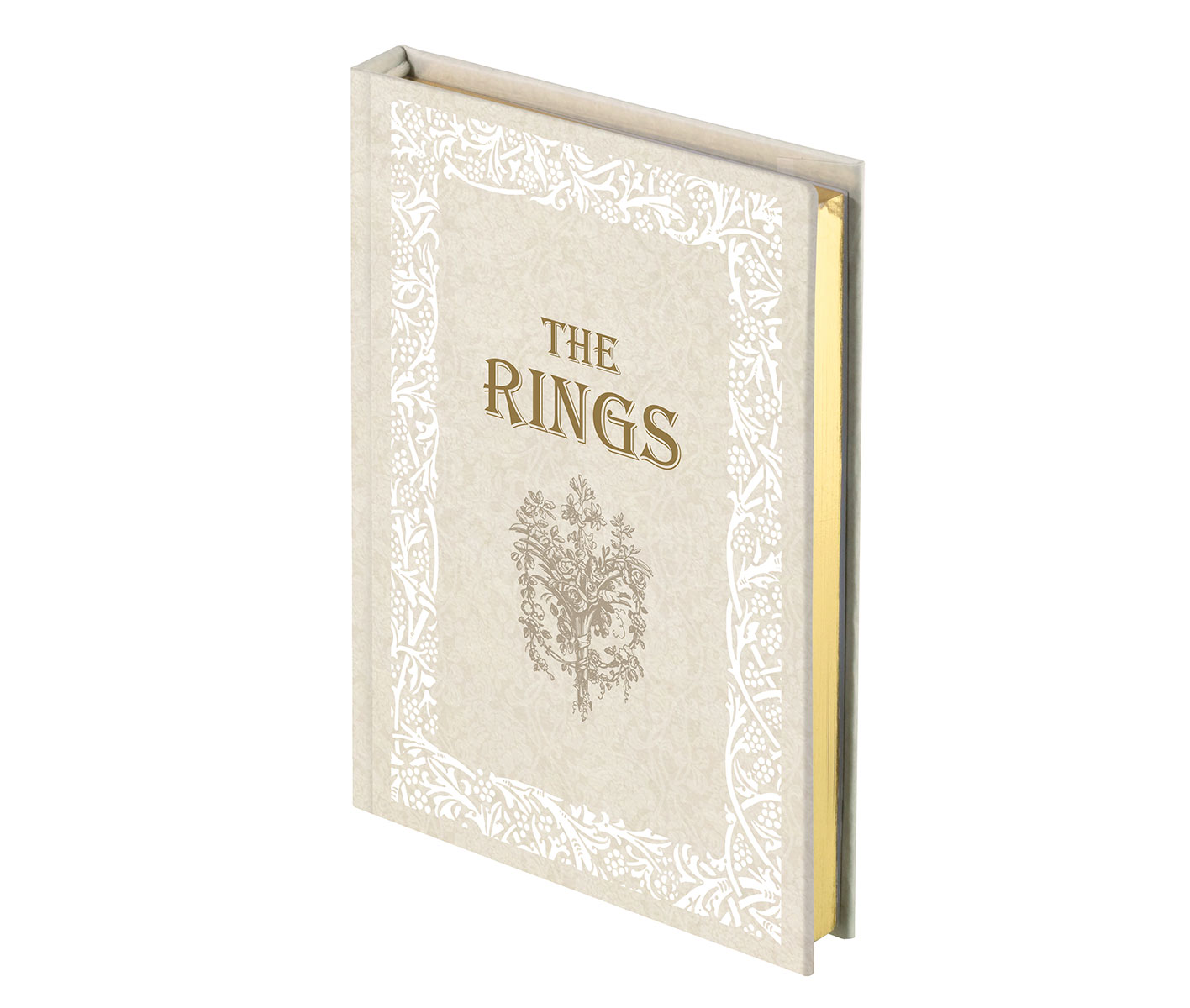 Fairy Tale Storybook Ring Holder White/Ivory