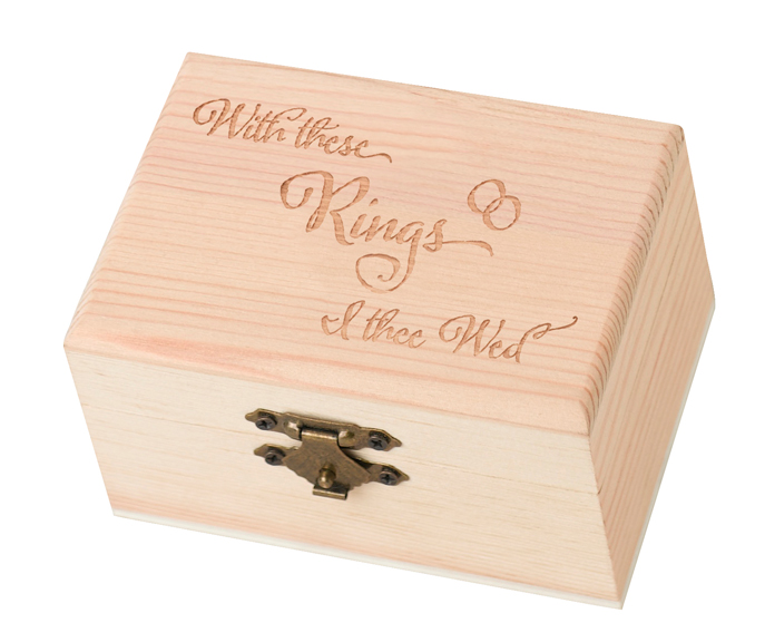 Ring Bearer Box-With This Ring