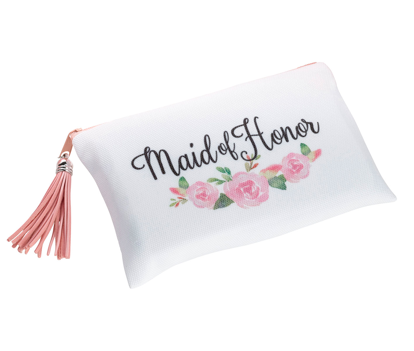 Watercolor Floral Maid of Honor Survival Bag
