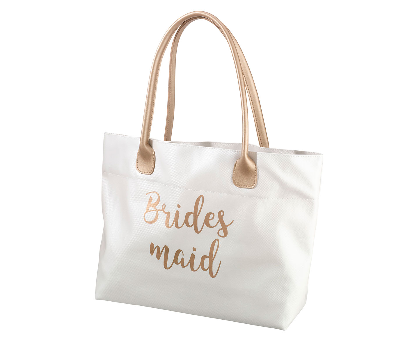 Gold Bridesmaid Tote Bag