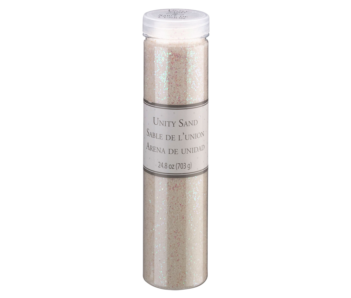 24 oz Ivory Glitter Unity Sand