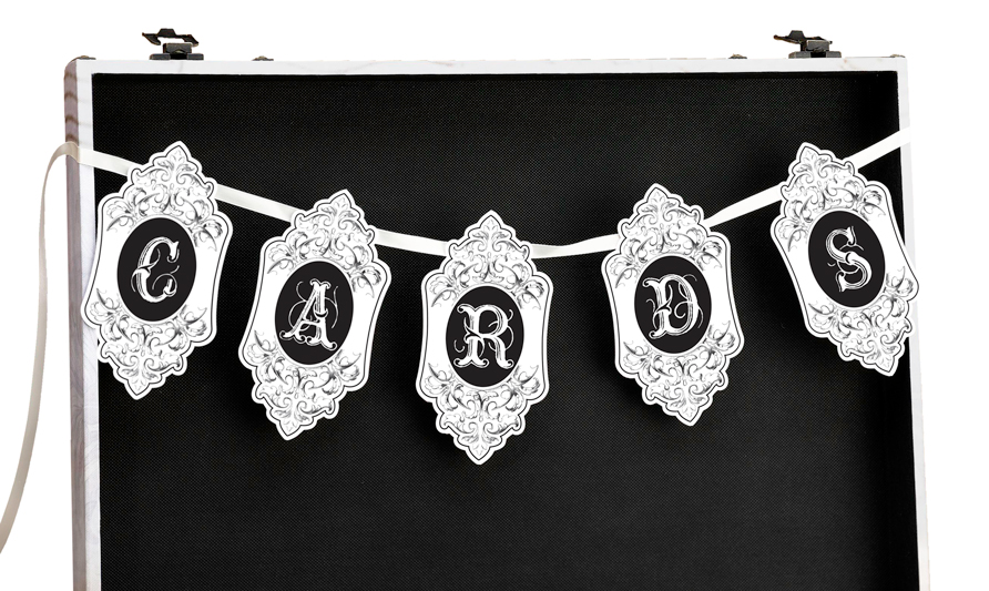 Cards Banner for Card Box