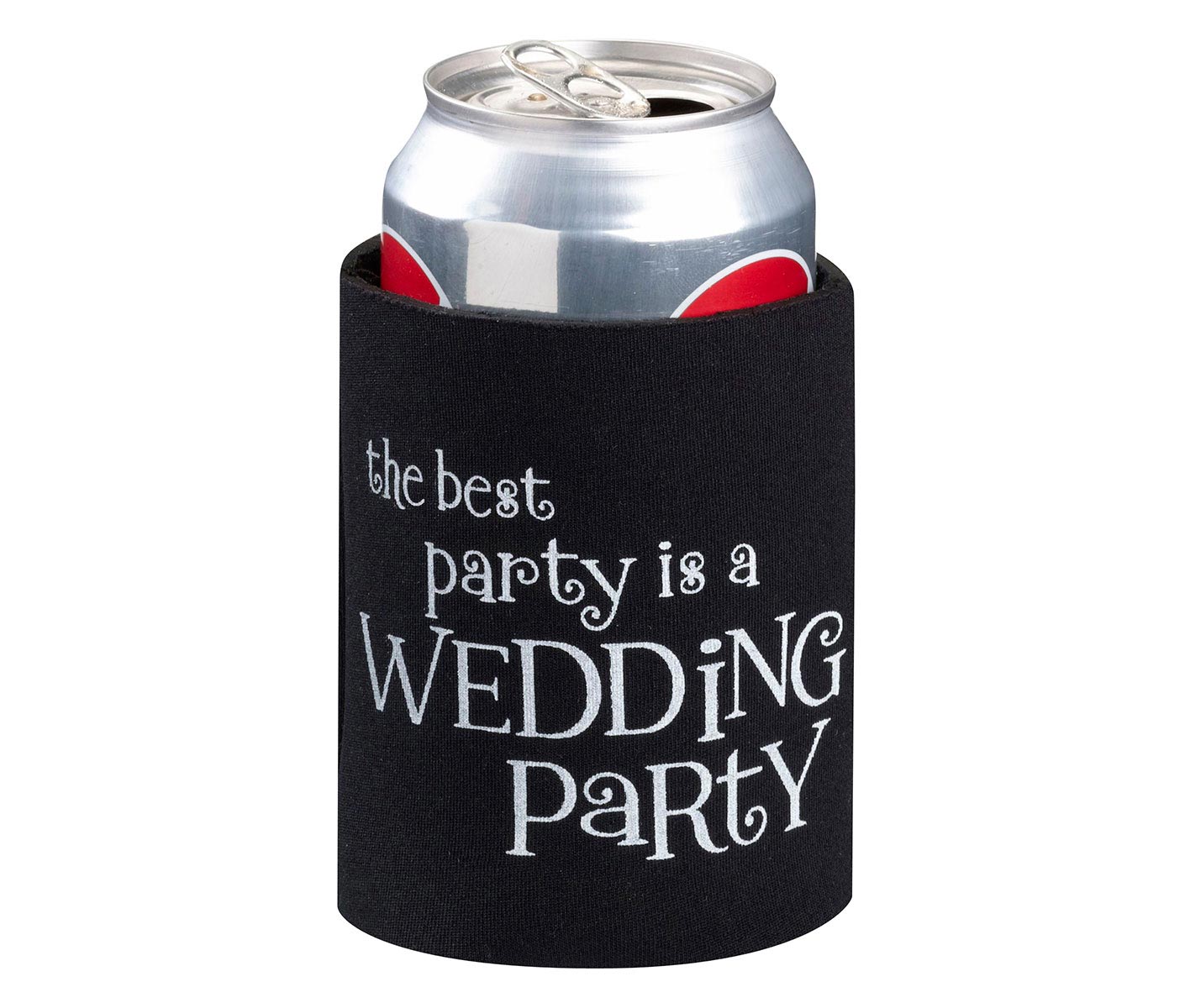 Black Wedding Party Can Cozy