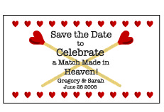 A Match Design Save The Date Magnets