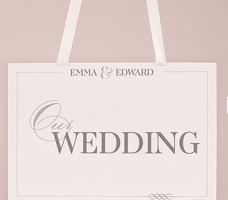 Personalized Classic Script Poster