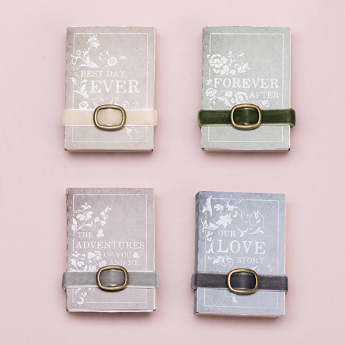 Antique Book Favor Box Kit