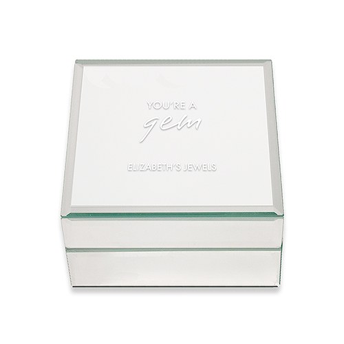 Mirrored Jewelry Box - You're A Gem Printing